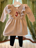 Embroidered Fox and the Hound Baby Outfit (0-3 months)