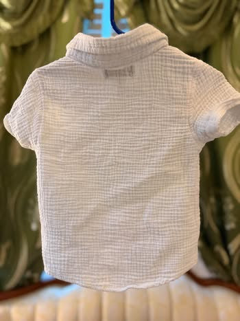 Embroidered SpongeBob & Gary Button Up (2T)