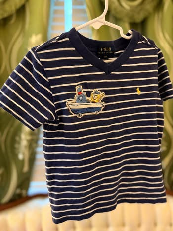 Embroidered SpongeBob Ralph Lauren Shirt (3T)