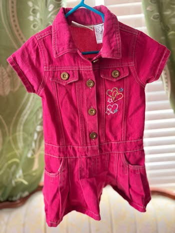 Dragon Tales Carter’s Watch the Wear Embroidered Dress (3T)