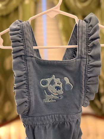 Embroidered Blues Clues Romper (12m)
