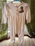 Little Bear Embroidered Carter’s  Romper (12M)