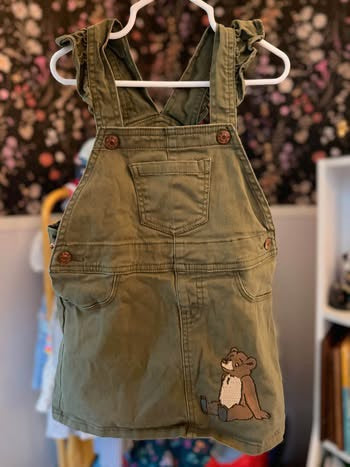 Embroidered Little Bear Dress (3T)
