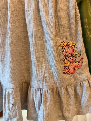 Dragon Tales Embroidered Dress (3T)