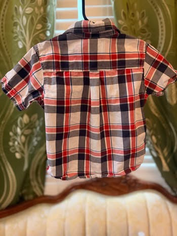 Embroidered Clifford’s Puppy Days Button Up Shirt (2T)