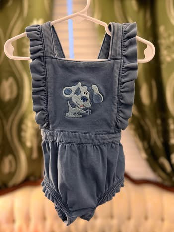 Embroidered Blues Clues Romper (12m)