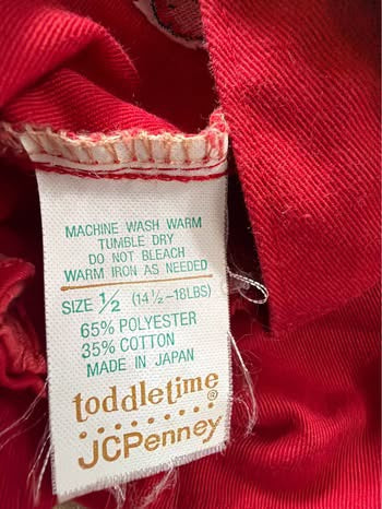 Vintage Toddletime Bubble Romper with an embroidered Elmo (6 months)