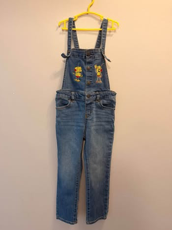 Embroidered Rolie Polie Olie & Billy Overalls (5T)