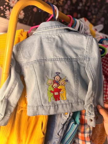 Teletubbies Embroidered Jean Jacket (18 months)