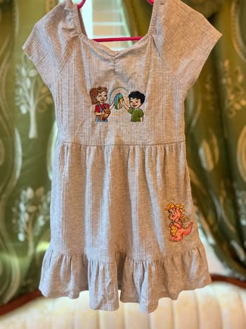Dragon Tales Embroidered Dress (3T)