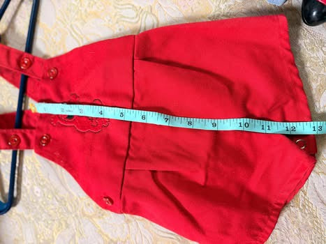 Vintage Toddletime Bubble Romper with an embroidered Elmo (6 months)