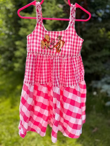 Embroidered Pooh, Piglet and Tigger Dress (2T)