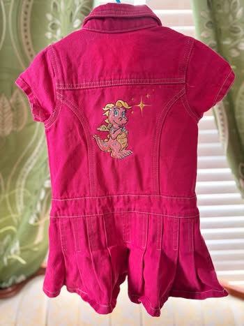 Dragon Tales Carter’s Watch the Wear Embroidered Dress (3T)