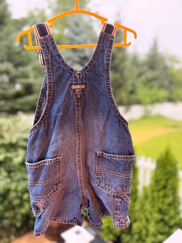 Pooh and Tigger Baseball OshKosh Shortalls